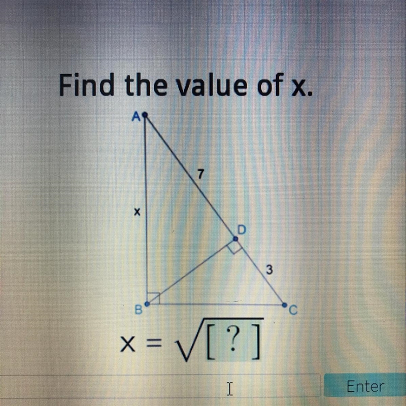 Find the value of x.-example-1