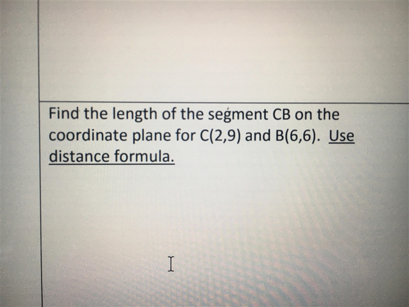 Find the length of the segment... NEED HELP FOR A TEST tomorrow-example-1