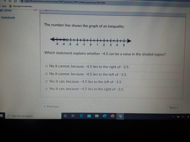 Pretty please help me!!! Which statement explains whether -4.5 can be a value in the-example-1