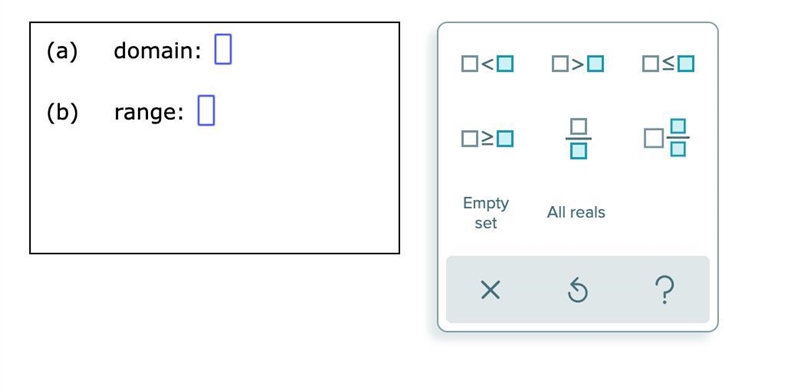 What is the Domain and Range? (see TWO photos) PLEASE HELP-example-2