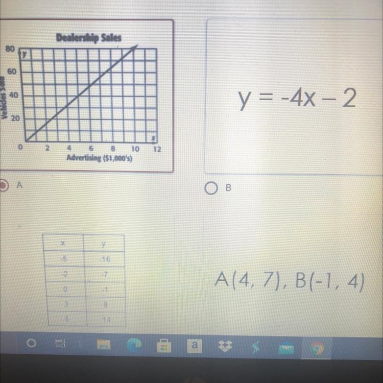 Which following has slope of 3/5-example-1