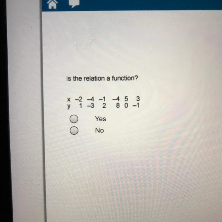 Is the relation a function?-example-1