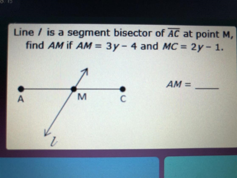 How can i find the distance of AM.-example-1