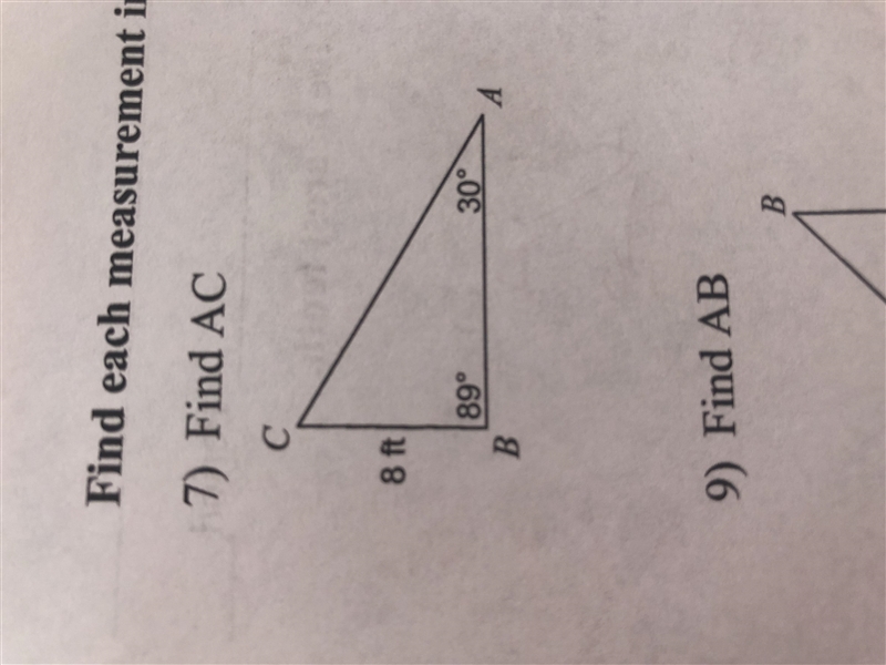 Find A and C,Laws of sines and cosines-example-1