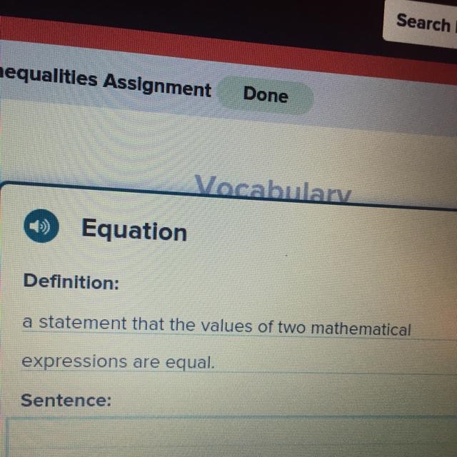 Sentence for equation ?-example-1