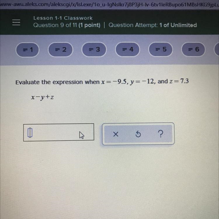 Evaluate the expression-example-1