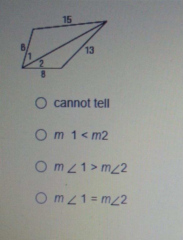 Question: what is the relationship between measures of angle 1 and angle 2 pls help-example-1