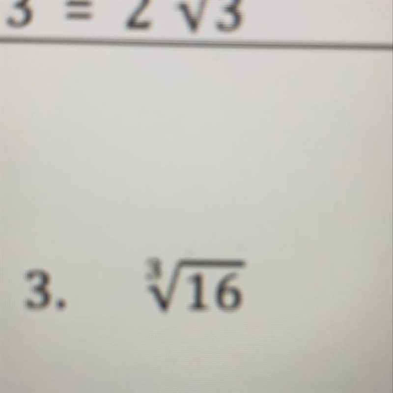 What is the cubed roof of 16? Help needed please-example-1