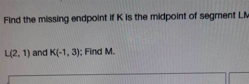 Find the end point m ​-example-1