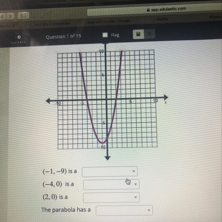 Algebra parabola question see picture above-example-1