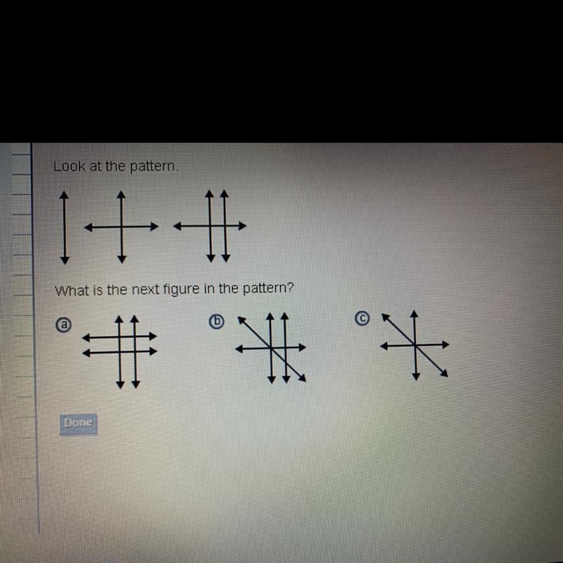 What is the next pattern ?-example-1