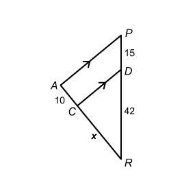 What is the value of x? Enter your answer in the box. units-example-1