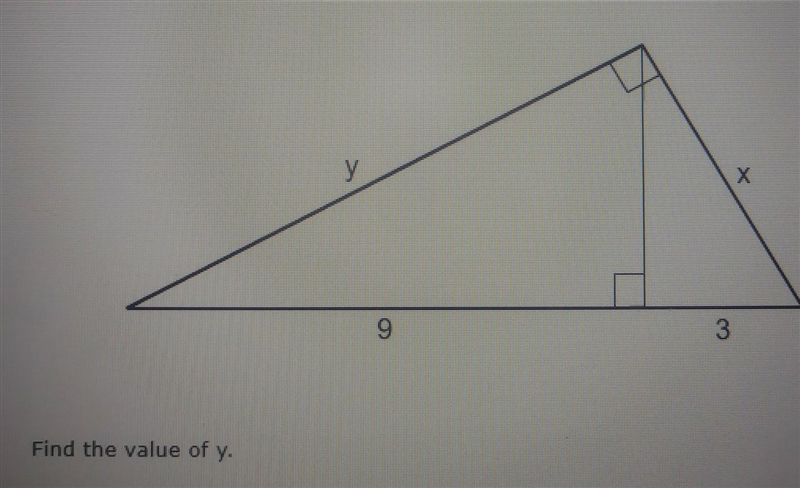 Find the value of y. ​-example-1