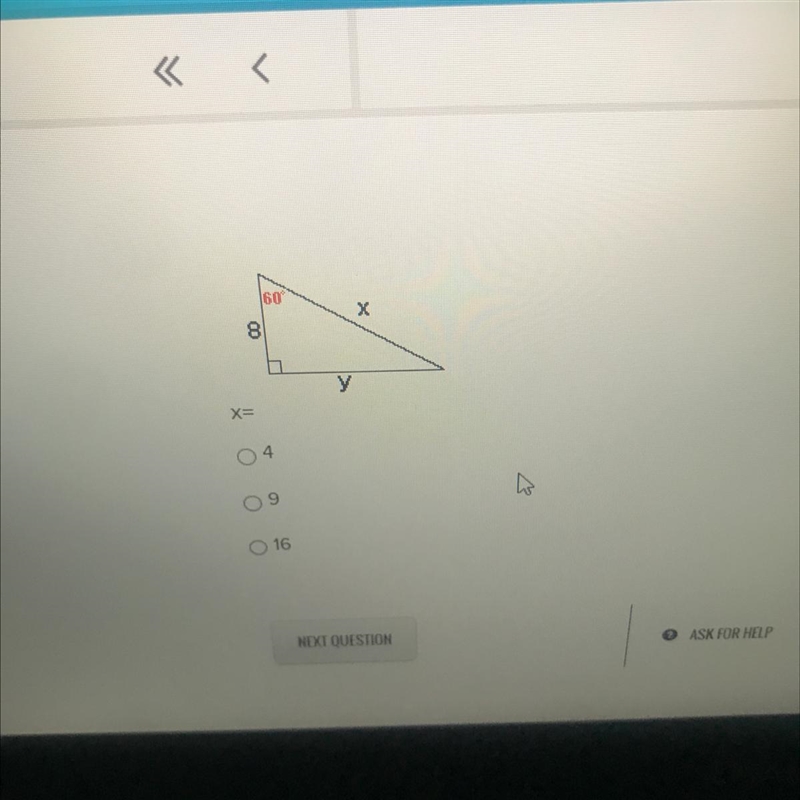 Please help quick:) x= 4 9 16-example-1