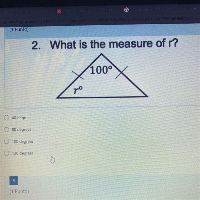 What is the measure of r-example-1