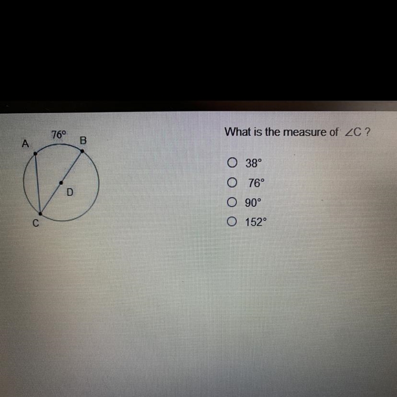 What is the measure of angle C-example-1