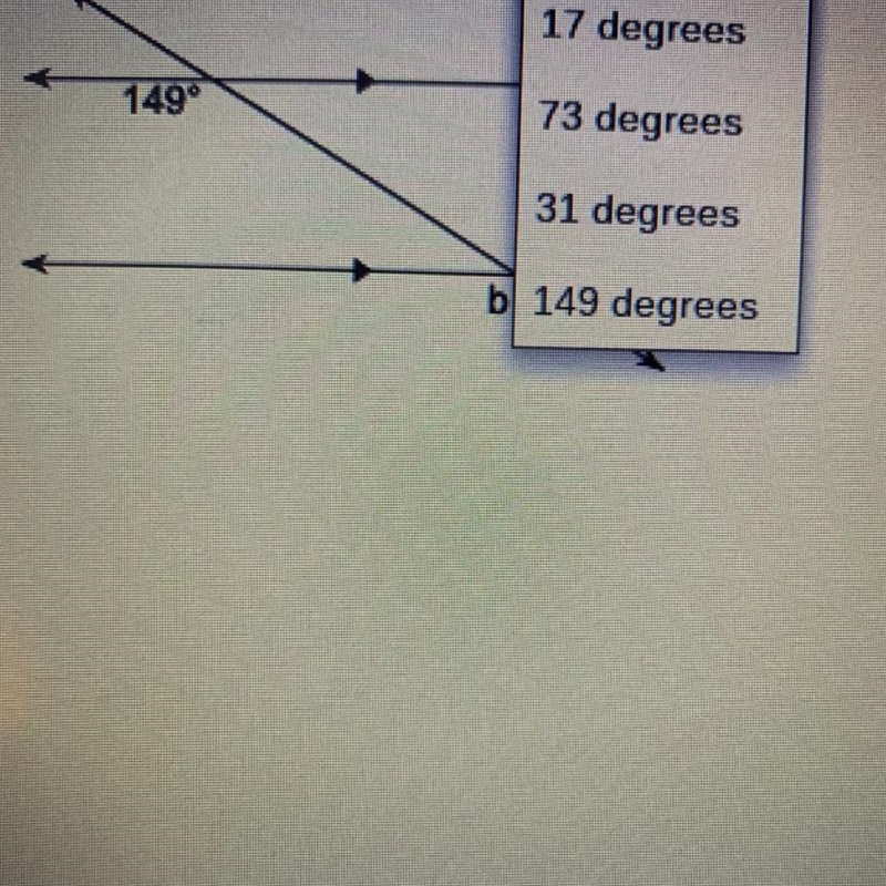 The measure of the angle is..-example-1