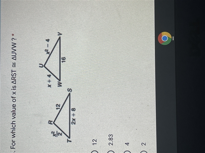 For which value of X-example-1