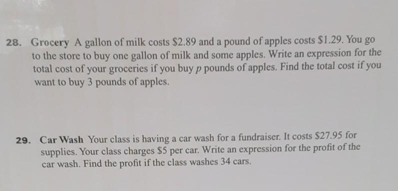 Please help me write the expressions I'm terrible at word problems!!​-example-1