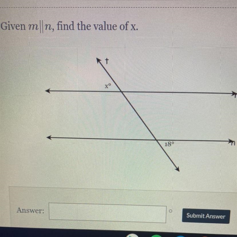 Find the value of X?-example-1