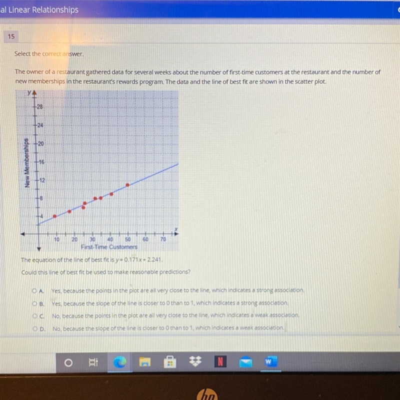 The owner of a restaurant gathered data for several weeks about the number of first-example-1