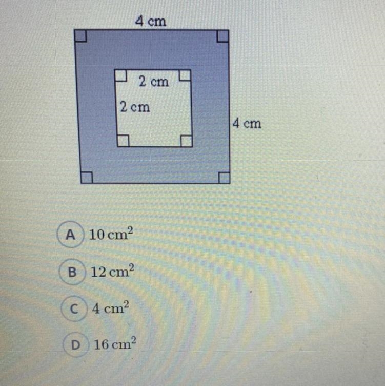 Find the area of the shaded region and choose the appropriate result.-example-1