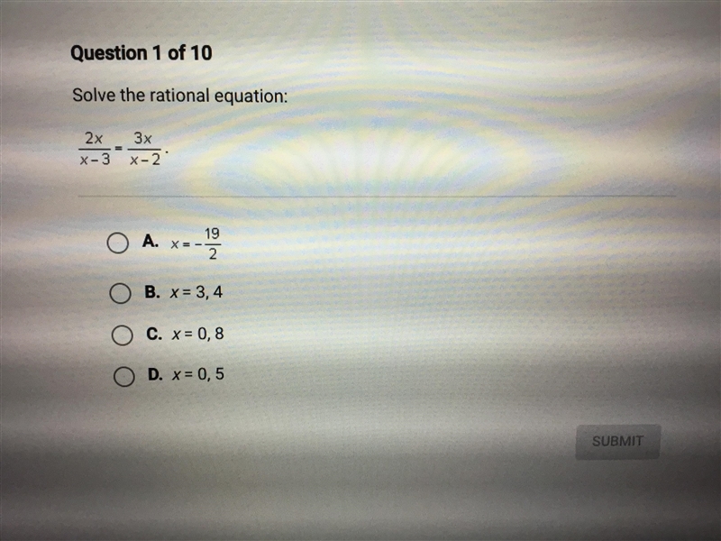 Please Help! Anyone know how to solve Rational Equations?-example-1