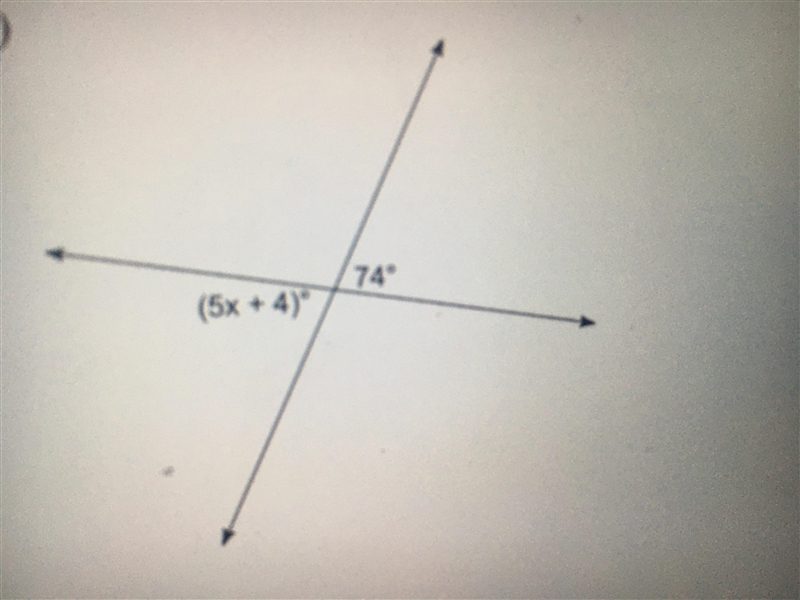 Find the value of x need to show work Thank you guys-example-1