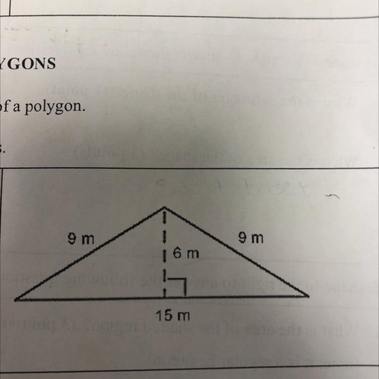 What is the perimeter of triangle please explain‍♀️-example-1