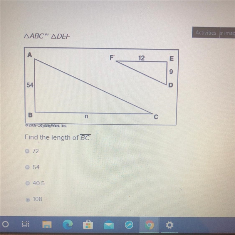 PLEASE HELP Find the length of BC-example-1