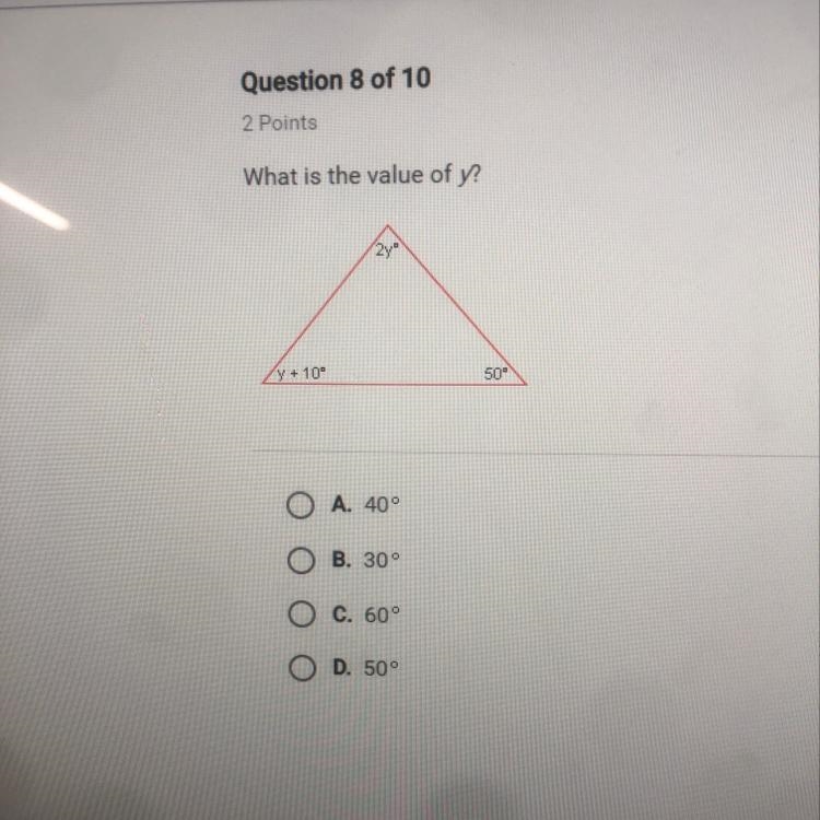 What is the value of y ??????????????-example-1