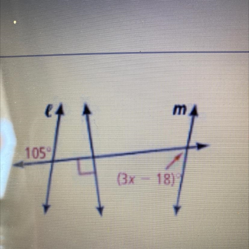 For what value of x is L ll m-example-1