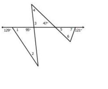 What are the missing angles?-example-1