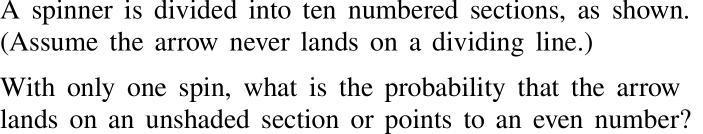 Answer Choice: (A) 0 (B) 1/10 (C) 1/2 (D) 1-example-1