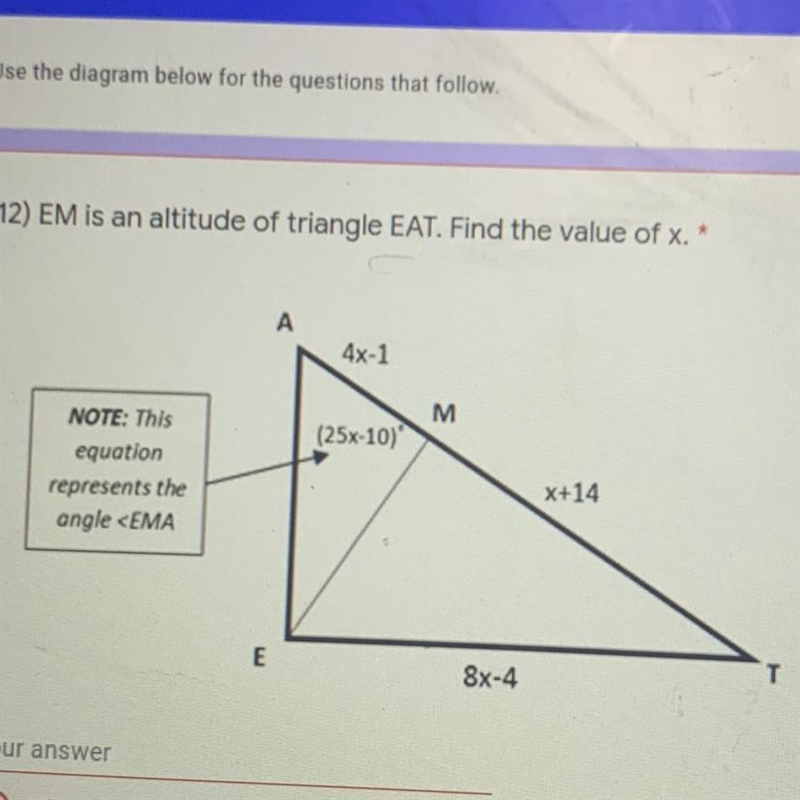 Solve for x? please help ive been stuck on this for days.-example-1