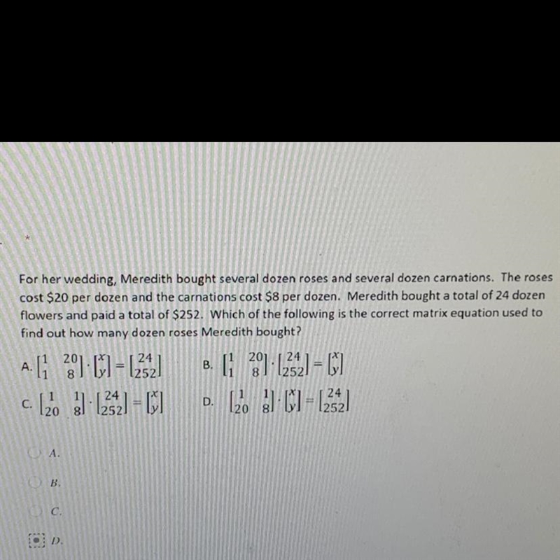 Need help with this fast I think it’s d but it might be a.-example-1