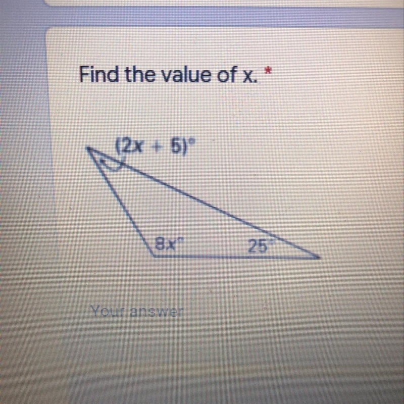 Can someone pls help me find the value of x?-example-1