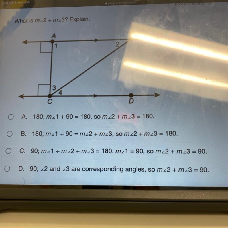 I needdd helpppppp what is m<2+m<3?-example-1