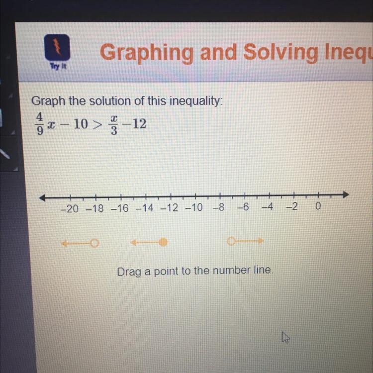 Graph the solution of this inequality-example-1