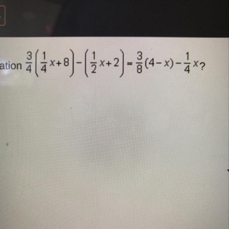 Help help idk this What is the value of x in the equation 8 (4x+)-(*x+2) - 864-x) =**?-example-1