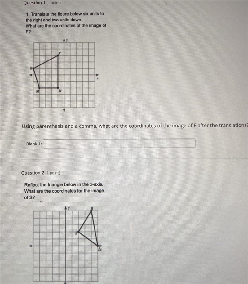 PLEASEEEEEE ANSWER THIS QUICK ILL GIVE EXTRA POINTS BOTH QUESTIONS NEED TO BE ANSWERED-example-1