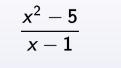 Find the value of this expression if x=5-example-1