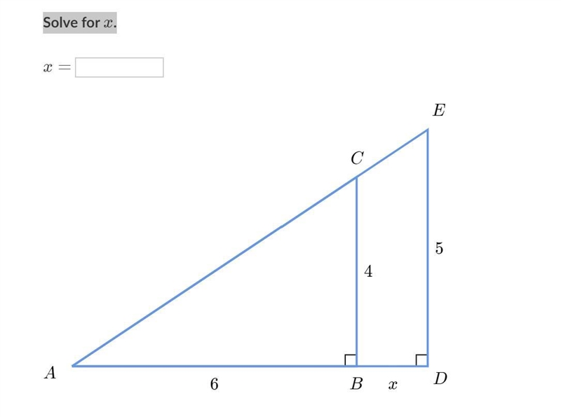 Solving simular triangles advanced-example-1