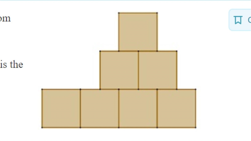 The shape in the figure is constructed from several identical squares. If the side-example-1