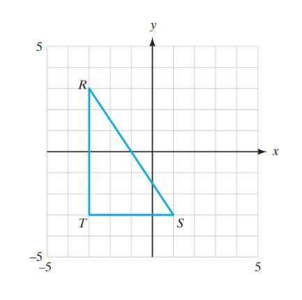 Find the distance from R to S on the graph. Round to the nearest tenth.-example-1