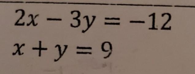 Need help solving system of equations by SUBSTITUTION ​-example-1