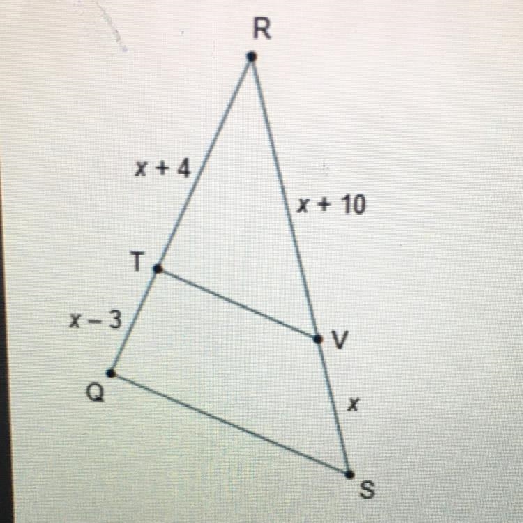 Which value of x would make TV || OS? 3 8 10 11-example-1