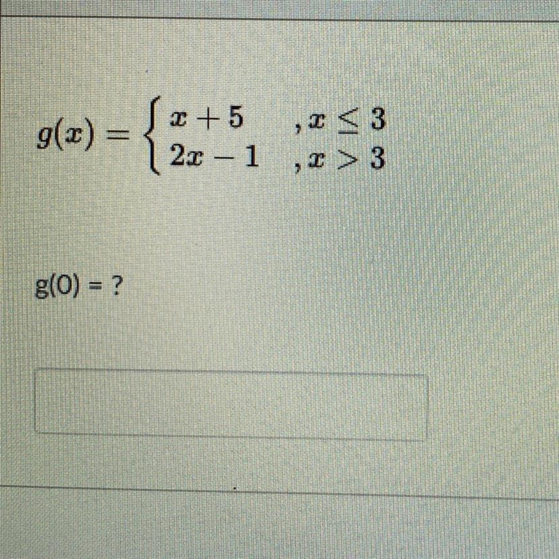 HELP PLEASE evaluating piecewise Function-example-1