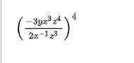 Simplify as much as possible (and only have positive exponents)-example-1