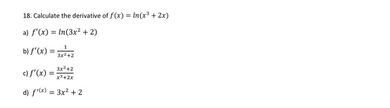 Calculate the derivative of () = (^3+ 2)-example-1